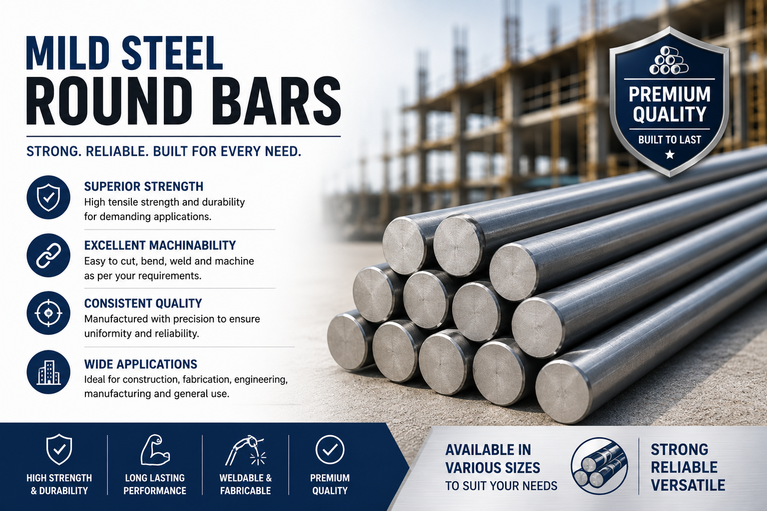 Mild Steel Round Bars